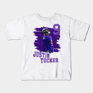 Justin tucker || 9 Kids T-Shirt